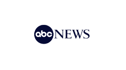 Abc news logo on a black background.